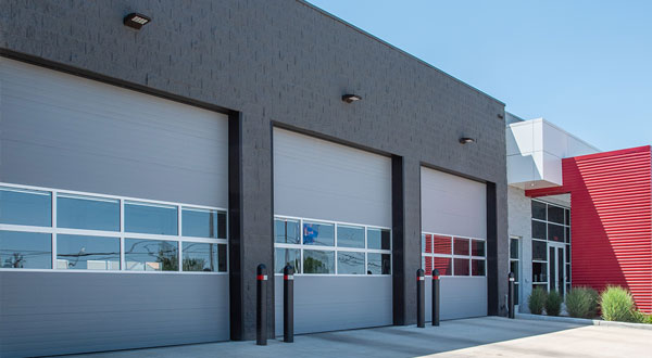 Insulated Sectional Steel-Back Doors